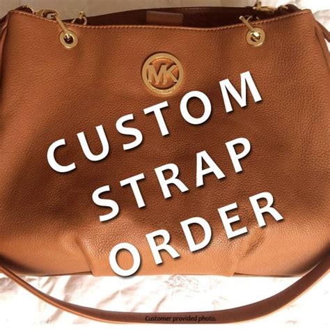 michael kors replacement handles|Michael Kors signature tote strap.